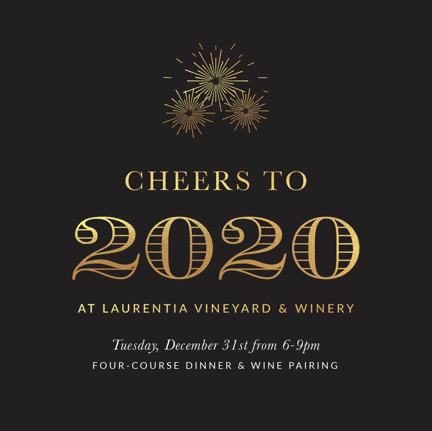 Cheers to 2020 Dinner Image