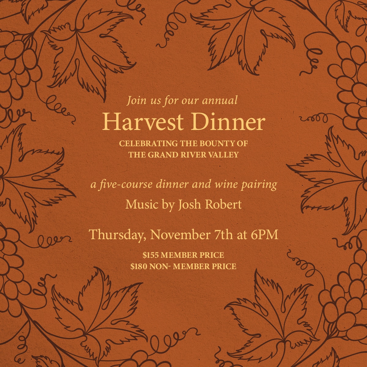 2024 Harvest Dinner Graphic with details from post